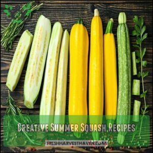 Creative Summer Squash Recipes