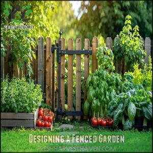 Designing a Fenced Garden