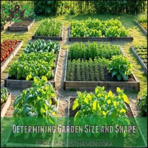 Determining Garden Size and Shape