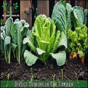 Direct Sowing in The Garden