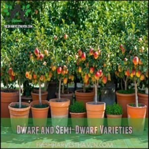 Dwarf and Semi-Dwarf Varieties