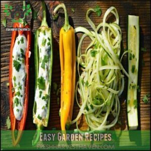 Easy Garden Recipes