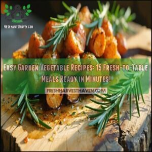 easy garden vegetable recipes