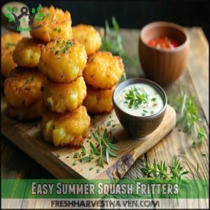 Easy Summer Squash Fritters