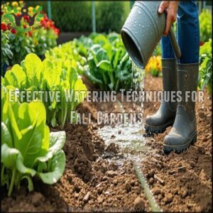 Effective Watering Techniques for Fall Gardens
