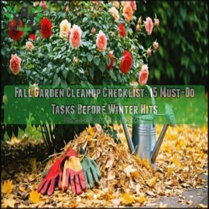 fall garden cleanup checklist