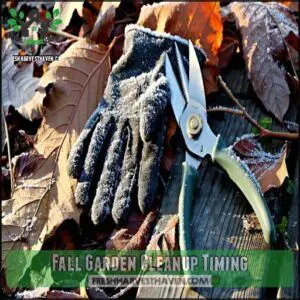 Fall Garden Cleanup Timing