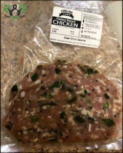 Fresh Organic Chicken sausage! Sauté in oil with small onion, carrot, celery, herbs de Provence add bone broth and have fab soup for days!