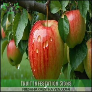 Fruit Infestation Signs