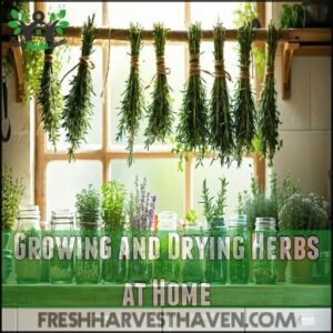 Growing and Drying Herbs at Home