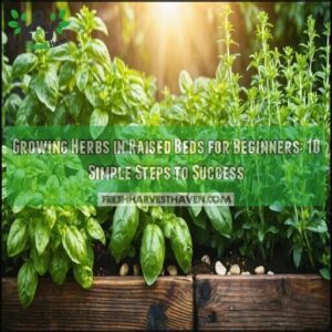 growing herbs in raised beds for beginners
