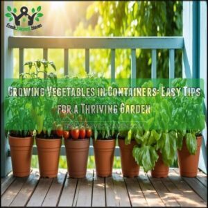 growing vegetables in containers