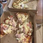 Ham and Pineapple and Cheese Pizza
