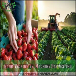 Hand-Picking Vs. Machine Harvesting