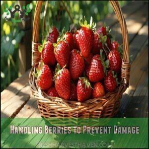 Handling Berries to Prevent Damage