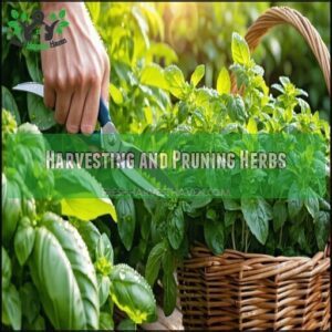 Harvesting and Pruning Herbs