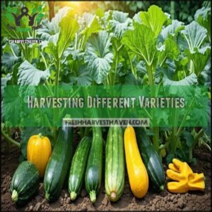 Harvesting Different Varieties