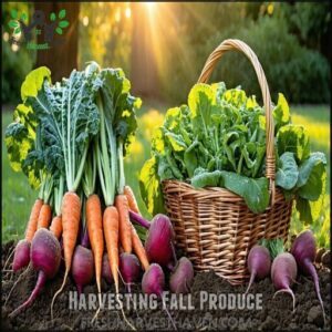 Harvesting Fall Produce
