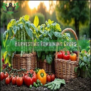 Harvesting Remaining Crops
