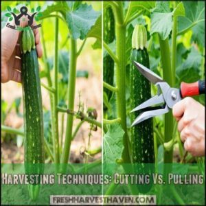 Harvesting Techniques: Cutting Vs. Pulling