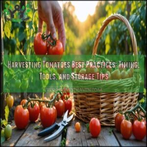 harvesting tomatoes best practices