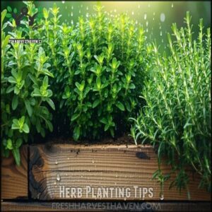 Herb Planting Tips
