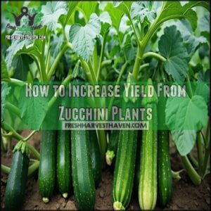 How to Increase Yield From Zucchini Plants