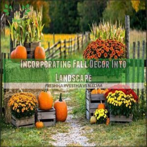 Incorporating Fall Decor Into Landscape