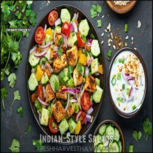 Indian-Style Salads