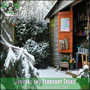 January and February Tasks