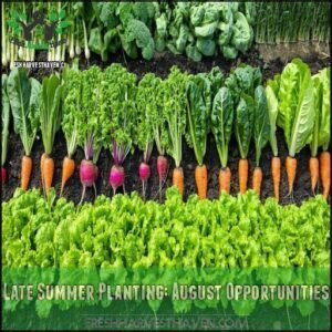 Late Summer Planting: August Opportunities