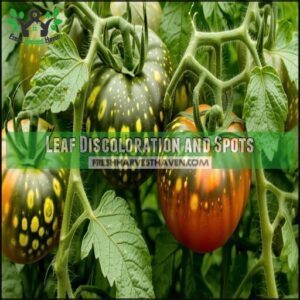 Leaf Discoloration and Spots