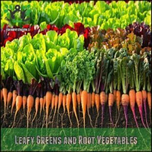 Leafy Greens and Root Vegetables