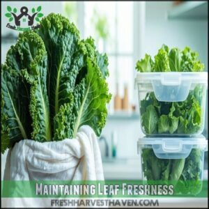 Maintaining Leaf Freshness