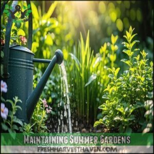 Maintaining Summer Gardens
