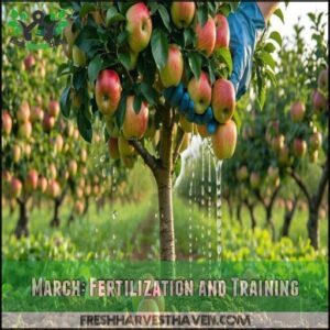 March: Fertilization and Training
