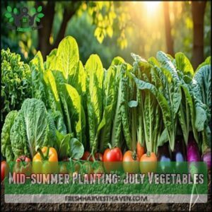 Mid-summer Planting: July Vegetables