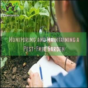 Monitoring and Maintaining a Pest-Free Garden
