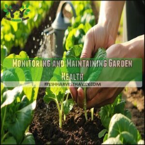 Monitoring and Maintaining Garden Health