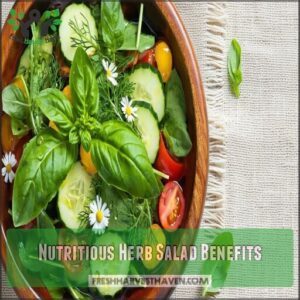 nutritious herb salad benefits