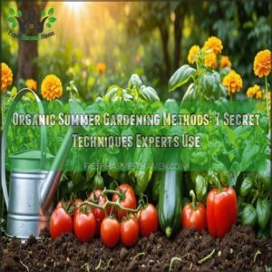 organic summer gardening methods
