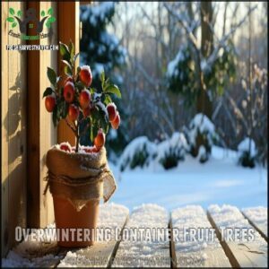 Overwintering Container Fruit Trees