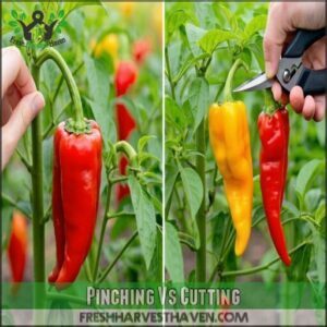 Pinching Vs Cutting
