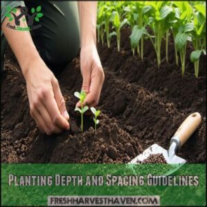 Planting Depth and Spacing Guidelines