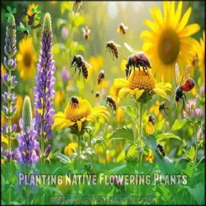 Planting Native Flowering Plants