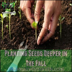 Planting Seeds Deeper in The Fall