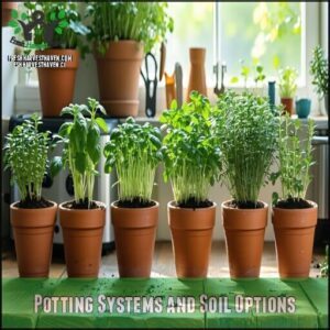 Potting Systems and Soil Options