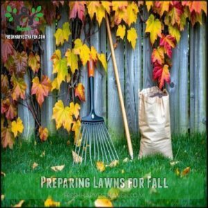 Preparing Lawns for Fall