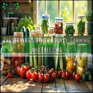Preserving Summer Bounty: Canning and Freezing