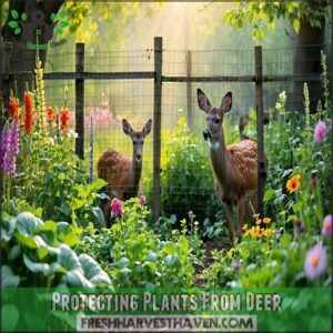 protecting plants from deer